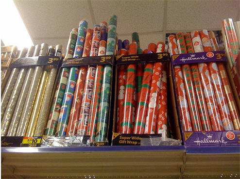 Christmas Wrapping Paper Spotted At Walgreens