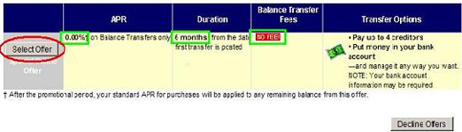 Walkthrough: Citi 0% Balance Transfer