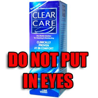 Don't Rinse With This Contact Lens Solution Unless You Want Burned Corneas