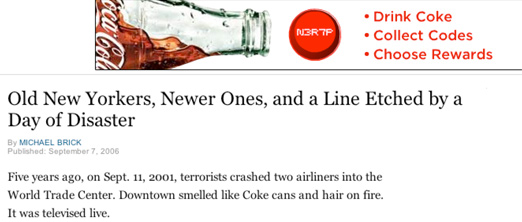 National Disaster Goes Better With Coke