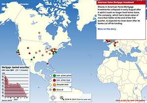 Interactive Map Of Global Credit Crisis