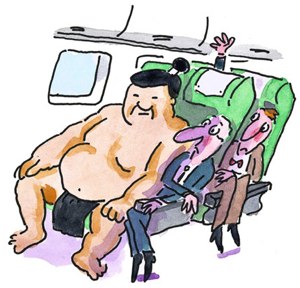 Passenger Only Gets Half Her Seat On Delta Flight