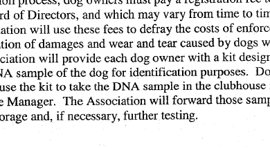 My Condo Association Is Demanding DNA Sample From My Dog