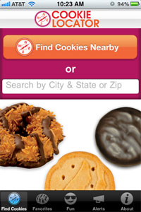 Locate The Nearest Girl Scout Cookies With Your Smartphone