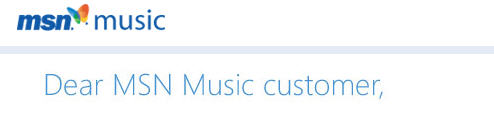 Microsoft Stops Supporting MSN Music DRM, Tells You To Hurry Up And Transfer Your Songs