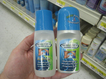 Grocery Illusion Ray Altered The Packaging On Deodorant