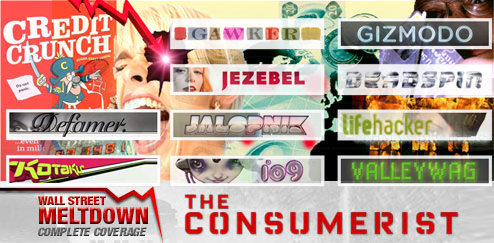 Get All Gawker Networks' Economic Crisis Coverage At Economy.Consumerist.Com