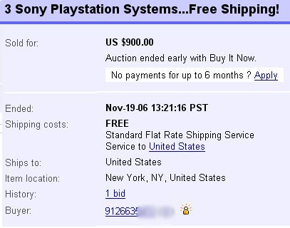 Dumbass Ebayer Buys Three Original Playstations For $900