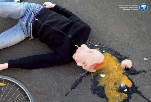 Bike Safety Ad That’ll Crack Your Skull