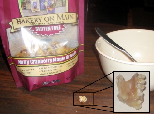 This Rodent Skull Does Not Belong In Nutty Cranberry Maple Granola