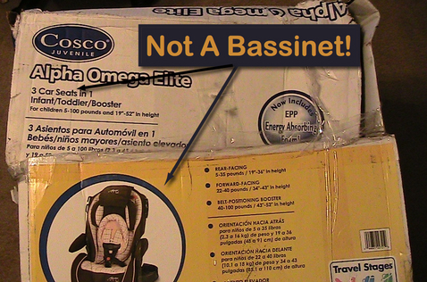 Babies "R" Us Ships Car Seat, Which Is Nice, Except You Ordered A Bassinet
