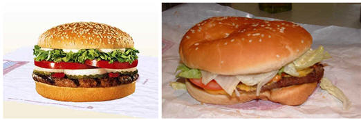 Fast Food Ads Vs Reality