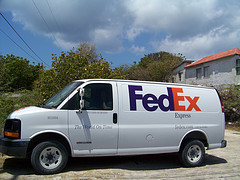 FedEx Seems To Think Any Front Door Will Do For Package Delivery