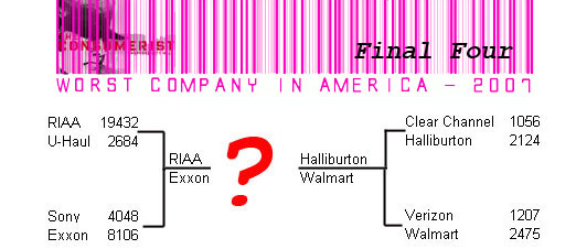 Worst Company In America 2007: Final Four
