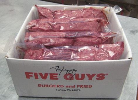 5,250 Pounds Of Potatoes, 1,700 Pounds Of Ground Beef & One Gallon Of Relish: One Week's Worth Of Stuff At Five Guys