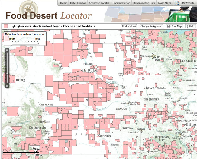 Do You Live Near A Food Desert?