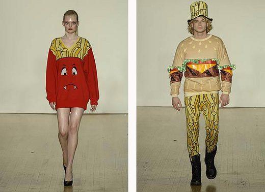 Jeremy Scott’s Fast Food Fashion