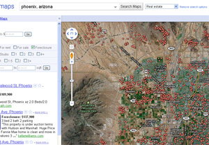 Find Foreclosures Using Google Maps