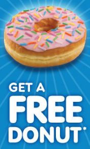 Remember To Score Your Free Donuts Today At Krispy Kreme And Dunkin' Donuts