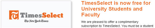 Put Down Your #2 Pencils And Use Your .EDU Email To Get Free TimesSelect