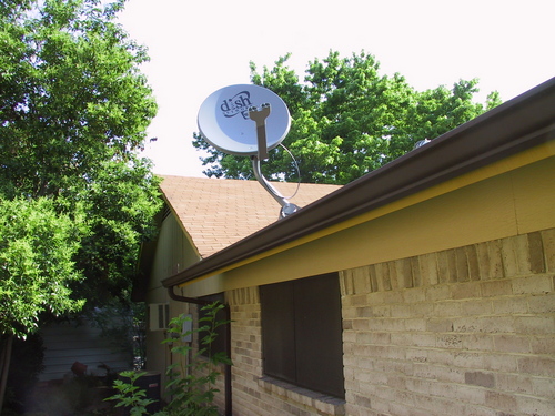 No, We Didn't Install That Satellite Dish, The One On Your Roof You Didn't Order That Says "Dish Network"