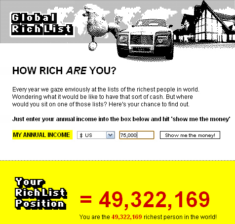 How Rich Are You, Really?