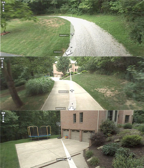 Google's Street View Is All Up In Your Driveway Looking At Your Basketball Hoop