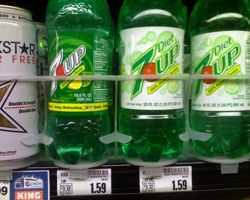 Grocery Shrink Ray Evaporates 7 Up