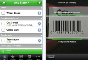 Barcode Scan Items To Your Shareable Grocery List With GroceryIQ