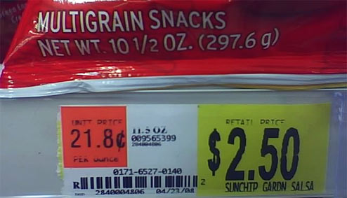 Grocery Shrink Ray Hits Garden Salsa Sun Chips