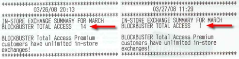 Running Low On In-Store Exchanges Under Your Total Access Plan? Try Visiting A Different Blockbuster Location