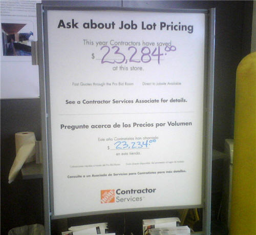 English Speaking Contractors Save A Little Extra At This Home Depot
