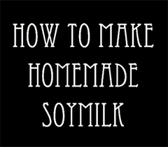 Make Your Own Soy Milk At Home