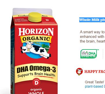 Horizon Organic Sued Over Claims That Its Milk Is Good For Your Brain