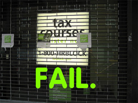 Failure: H&R Block Shuts Down Subprime Lending Operation