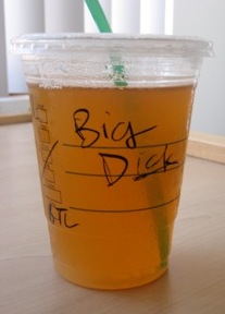 Why Did Starbucks Write "Big Dick" On My Drink Cup?