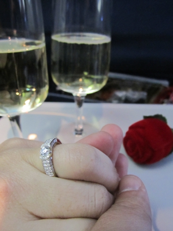 Rude Flight Attendant Almost Spoils My In-Air Proposal