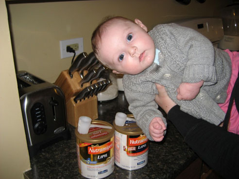 Grocery Shrink Ray Affects Innocent Eyeballs and Adorable Babies