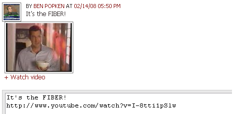 New Feature: Embed YouTube In Comments