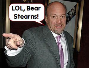 Jim Cramer Told Viewers "Don't Move Your Money From Bear! That's Just Being Silly!"