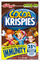 Cocoa Krispies No Longer Prevent Swine Flu