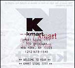 Kmart: The 2 Item, 21 Inch Receipt