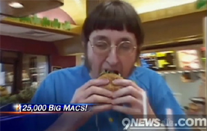 Man To Eat His 25,000th Big Mac Today