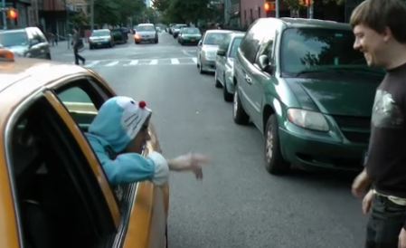 New Yorker Finds Out What People Will Do For A Free Cab Ride
