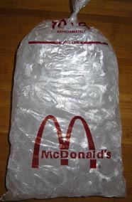 McDonald's 10 lb. Bags of Ice Contain Less Than 7 lbs.
