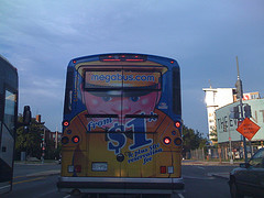 Megabus Bursts Into Flames