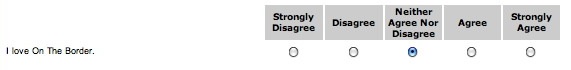 On The Border Asks: Do You Love Me?