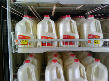 Do Not Think About Walmart's Milk Pricing Scheme Or Risk Brain Injury