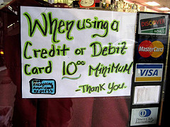 AMEX, Visa, MasterCard All Give Thumbs Up To $10 Credit Card Minimums