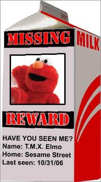 Elmo, Thankfully, Goes Missing
